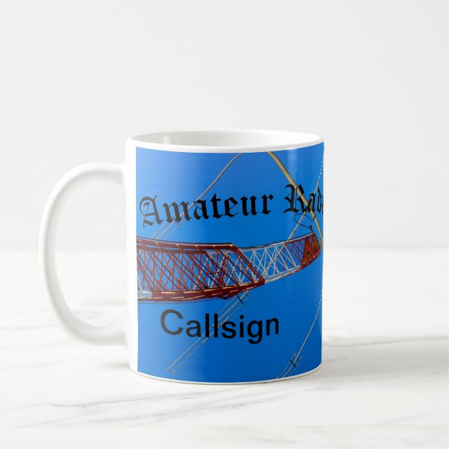 Amateurfunk und Rufzeichen Tasse (Links)