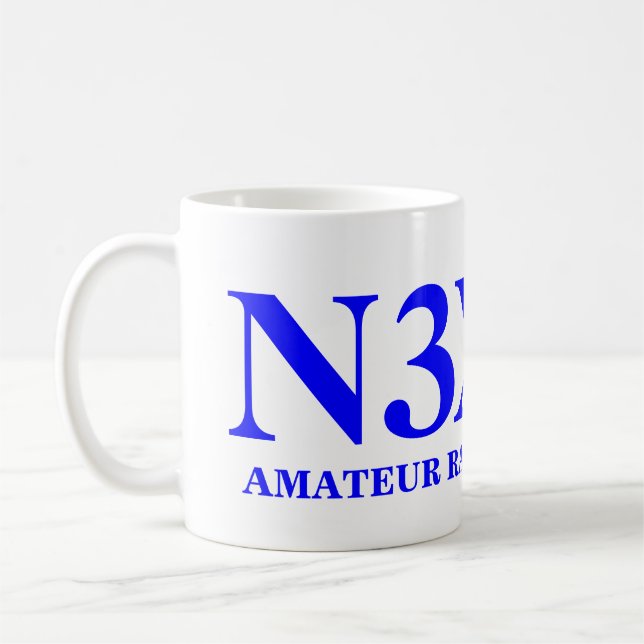 AmateurFunker Kaffeetasse (Links)