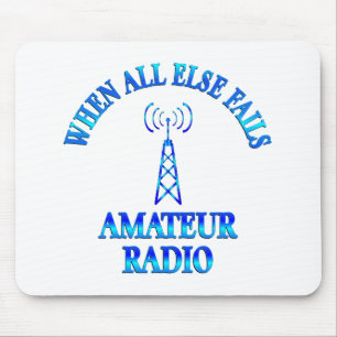 Amateurradio-Hilfen Mousepad
