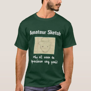 Amateurskizze, die aller gesehene DA-Kobold ja T-Shirt