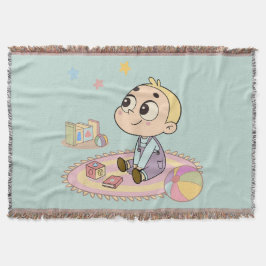 Amazed Boy Illustration Decke