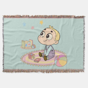 Amazed Boy Illustration Decke