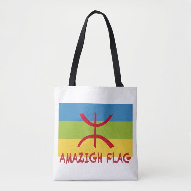 Amazigh Fahne - berberber flagge Drapeau Amazigh (Vorderseite)