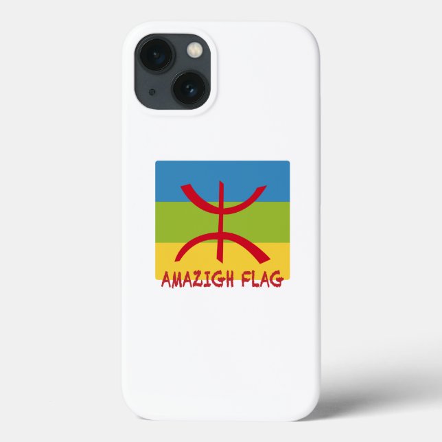 Amazigh Fahne - berberber flagge Drapeau Amazigh Case-Mate iPhone Hülle (Rückseite)