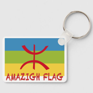 Amazigh Fahne - berberber flagge Drapeau Amazigh Schlüsselanhänger
