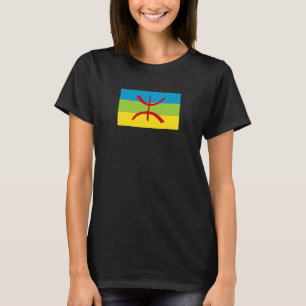Amazigh Flag Geschenk Berber Flag Kabyles T-Shirt