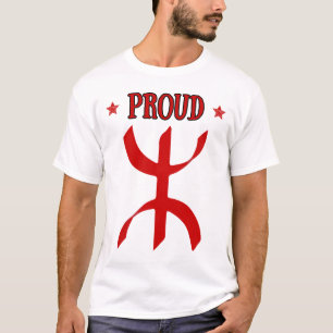 Amazigh Kabyle Berber Tattoo Symbole tifinagage Ar T-Shirt