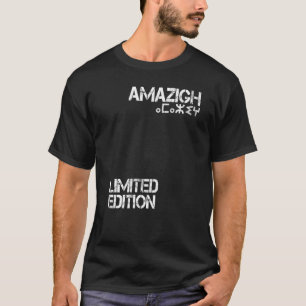 Amazigh Kabyle Tifinagh Patriotisches Vintage-Graf T-Shirt