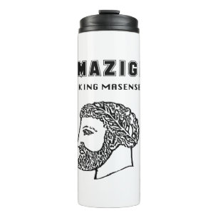 amazigh König Massinissa Kabyle Algerie Marokko Thermosbecher