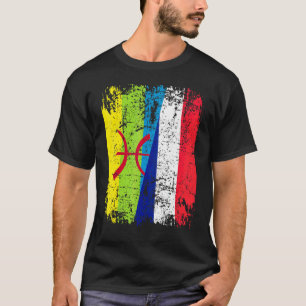 Amazigh Roots Halbfahne Fahne T-Shirt