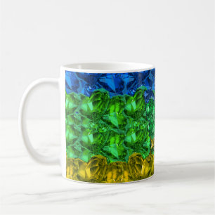 Amazigh-Tasse-Rautenschmetterling Kaffeetasse