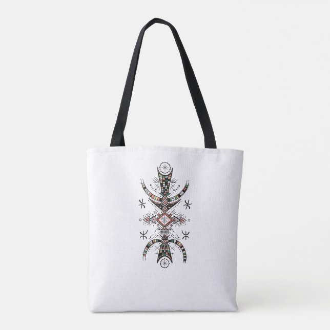 Amazigh Tifinagh Symbol Kunst – Berber Sweatshirt (Rückseite)