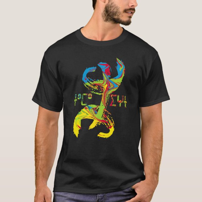Amazigh Yaz Tifinagh Symbol der Freiheit Proud Ama T-Shirt (Vorderseite)