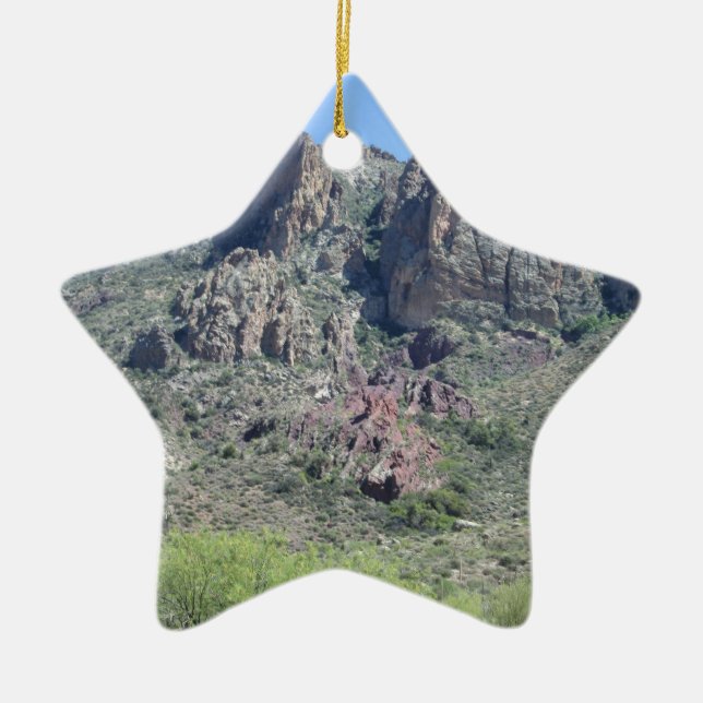 Amazing Apache Trail Keramik Ornament (Vorne)