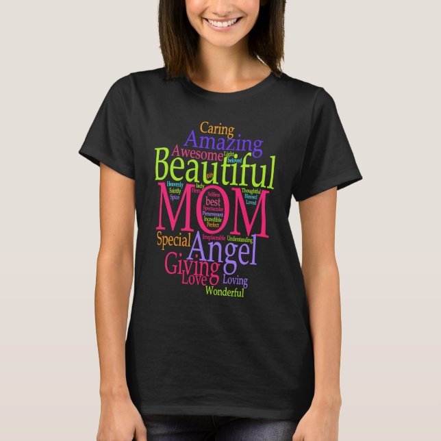 Amazing Beautiful Mom Loving Mother's Day T-Shirt (Vorderseite)