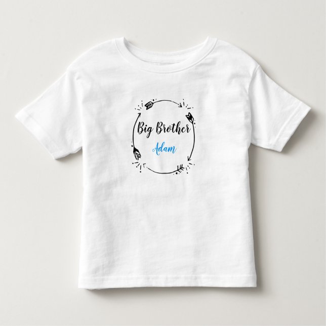 Amazing Big brother customizable name Kleinkind T-shirt (Vorderseite)