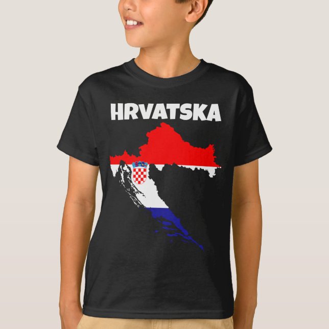Amazing croatian Fan Design T-Shirt (Vorderseite)