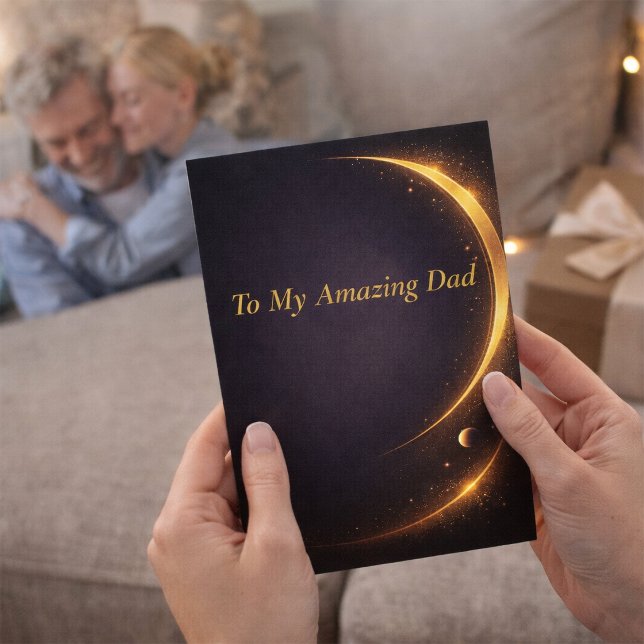 Amazing Dad Father’s Day Card from Daughter Karte (Von Creator hochgeladen)