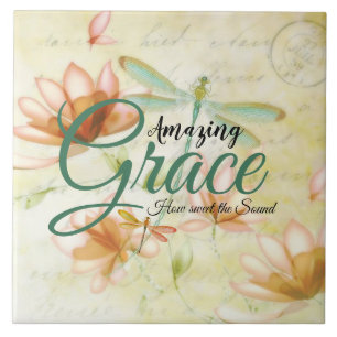 Amazing Grace Flowers and Draquelly Fliese