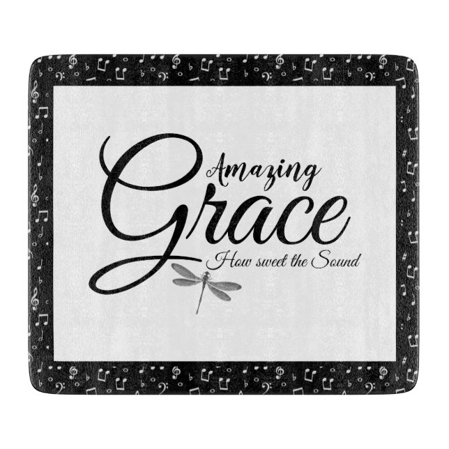 Amazing Grace  Schneidebrett (Vorderseite)