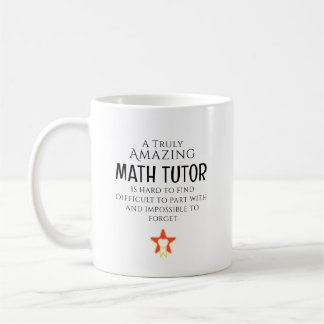 Amazing Math Tutor Hard To Find Personalized Gift Kaffeetasse
