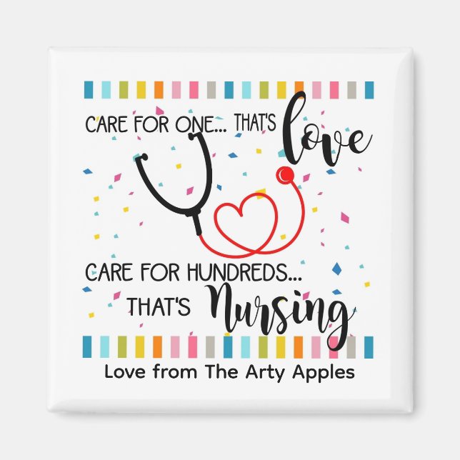 Amazing Nurse thank you Magnet (Vorne)