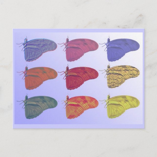 Amazon Butterfly Postkarte (Vorderseite)