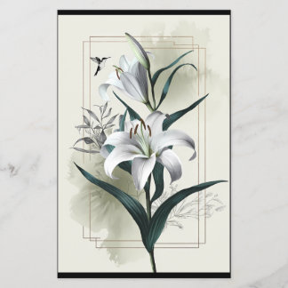 Amazon Lily Art - Gold & Scandi Style Flyer