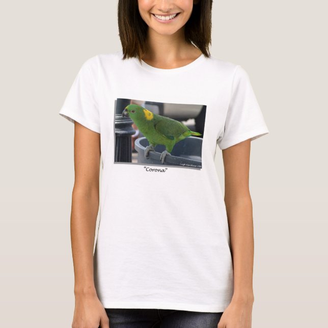 Amazonas-Papagei - "Korona " T-Shirt (Vorderseite)