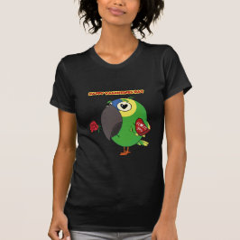 Amazonas-Papagei-Liebe, Papageienfrauen T-Shirt