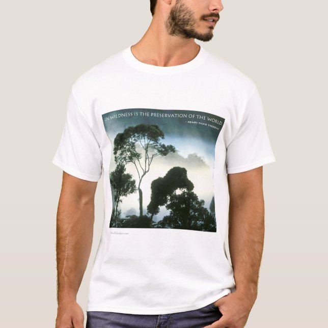 Amazonas-Regenwald an der Dämmerung T-Shirt (Vorderseite)