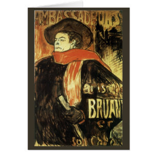 Ambassadeurs, Aristide Bruant von Toulouse Lautrec