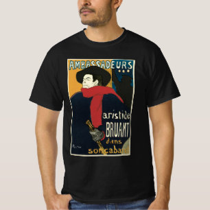 Ambassadeurs, Aristide Bruant von Toulouse Lautrec T-Shirt