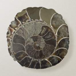 Amber Crystal Nautilus Muschel Kissen