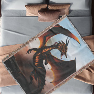 Amber Dragon Fantasy Decke
