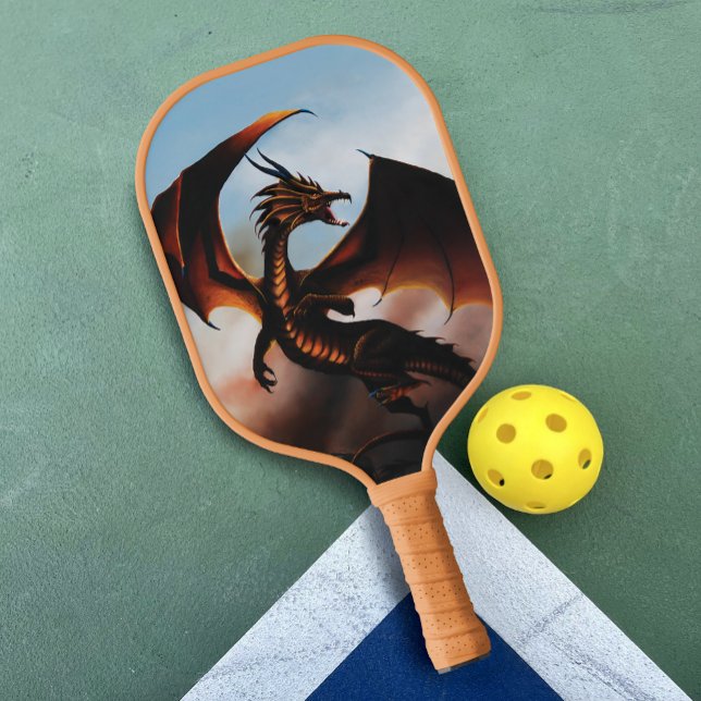 Amber Dragon Fantasy Pickleball Schläger (Von Creator hochgeladen)