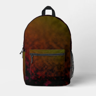 Amber Fade Bedruckter Rucksack
