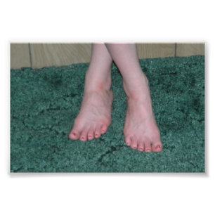 Amber Feed Foto Print