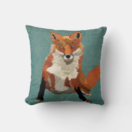 Amber Fox Pillow Kissen