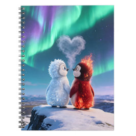 Amber & Frosty Aurora Magic Notebook Notizblock