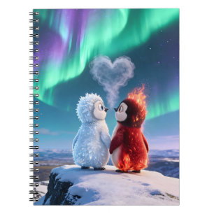 Amber & Frosty Aurora Magic Notebook Notizblock