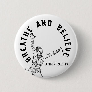 Amber Glenn Inspirierter Button