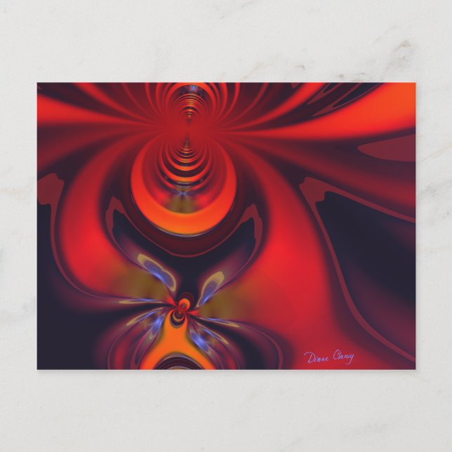 Amber Goddess Postkarte (Vorderseite)