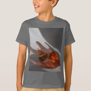 Amber Gray Kid's Basic Short Sleeve T-Shirt