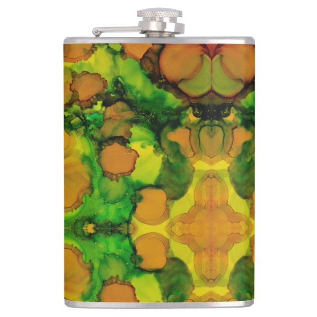 Amber Grove Flachmann (Vorderseite)