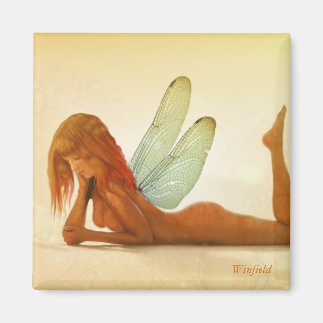 "Amber" Guardian Magnet (Vorne)