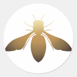 Amber Honeybee Gradient Sticker