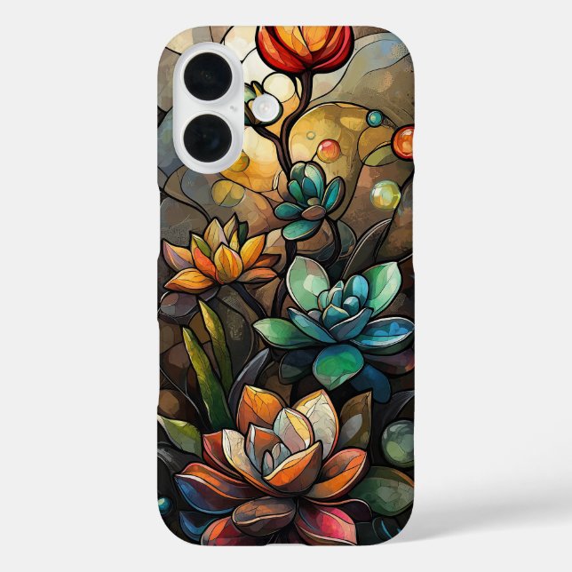 Amber Leavescape Case-Mate iPhone Hülle (Rückseite)