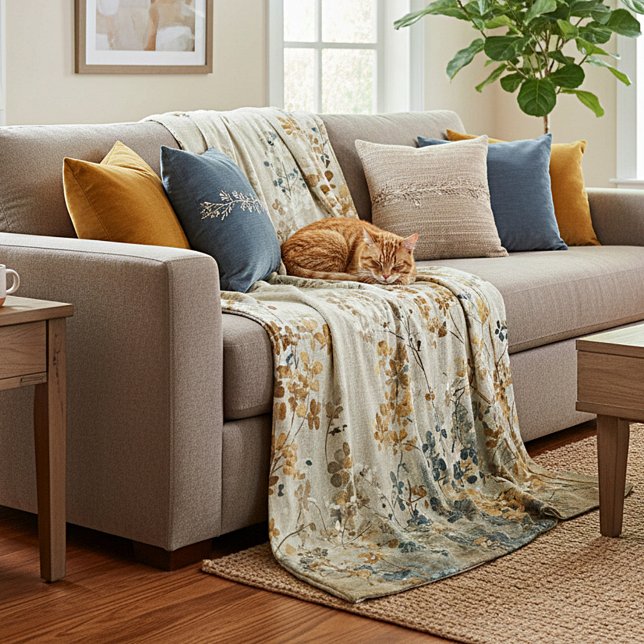 Amber meadow floral fleecedecke (Von Creator hochgeladen)