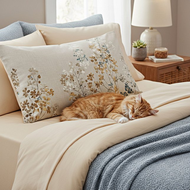 Amber meadow floral kissenbezug (Von Creator hochgeladen)